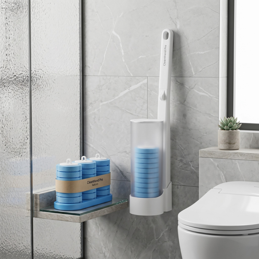 PureSplash — Frische, die dein WC wie neu erstrahlen lässt und unangenehme Berührungen überflüssig macht! | Karnz