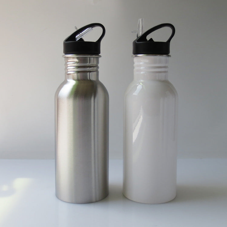 Damen Premium Edelstahl Wasserflasche mit Bambusverschluss Karnz