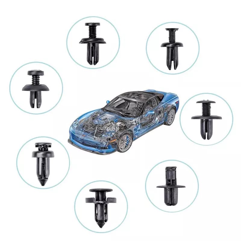 Auto-Befestigungsclips-Set 680 Teile | Karnz