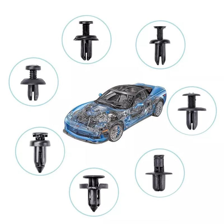 Auto-Befestigungsclips-Set 680 Teile | Karnz