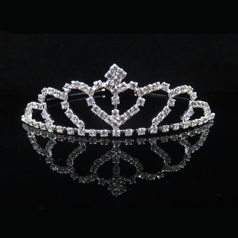 Damen Kristallverzierte Tiara Karnz