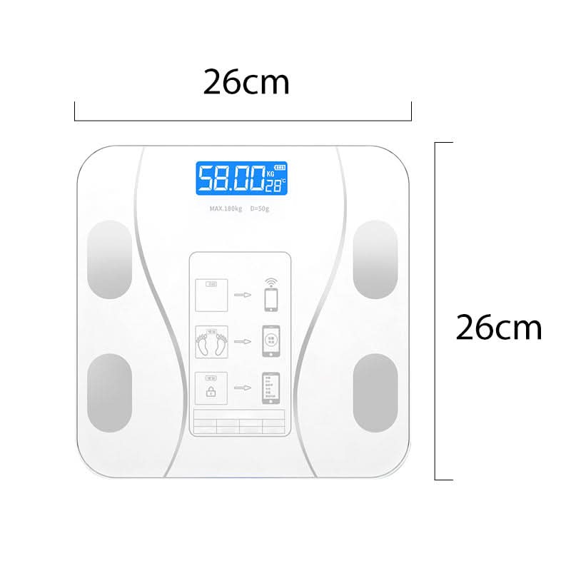 VitaPulse Smart Scale — Endlich volle Kontrolle über deine Gesundheit und Wohlgefühl jeden Tag | Karnz