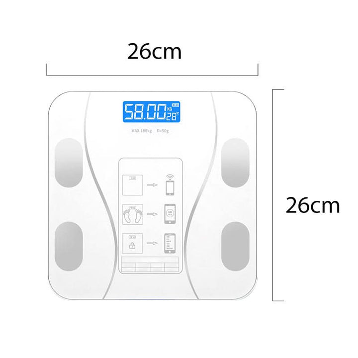 VitaPulse Smart Scale — Endlich volle Kontrolle über deine Gesundheit und Wohlgefühl jeden Tag | Karnz