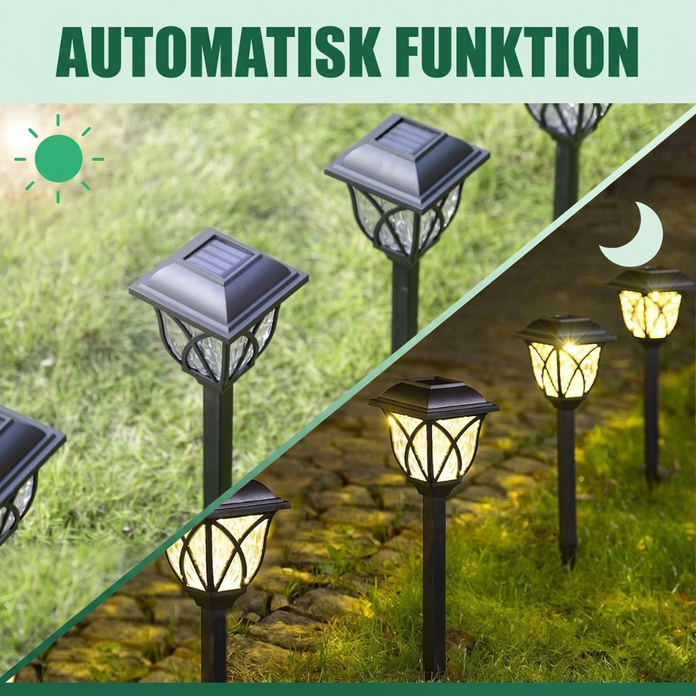 LumaPath Solarleuchte für Gartenwege | Karnz