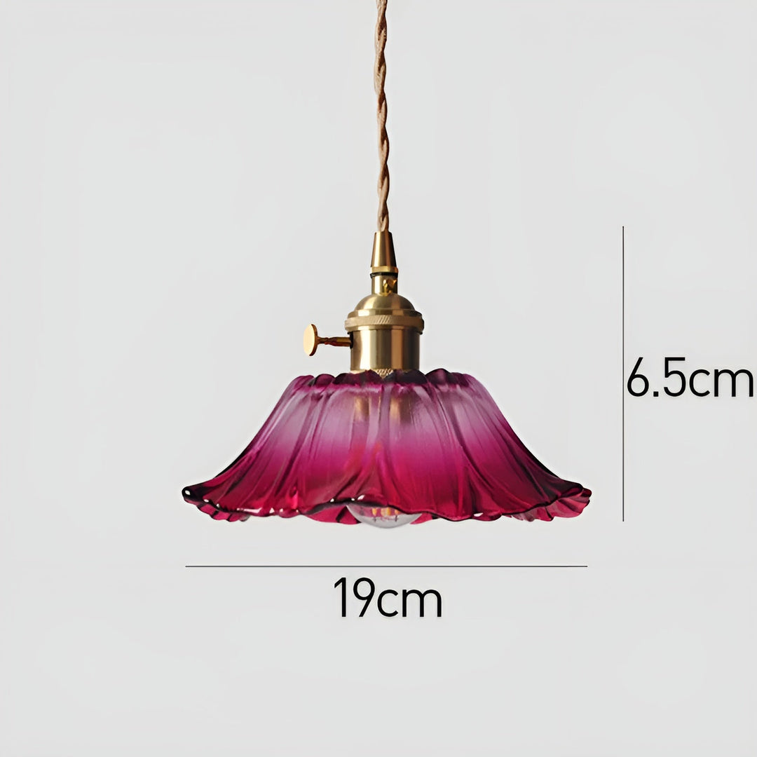 Hängeleuchte mit floralem Motiv – Warmes Licht & stilvolles Design | Für Ihr Zuhause | Karnz