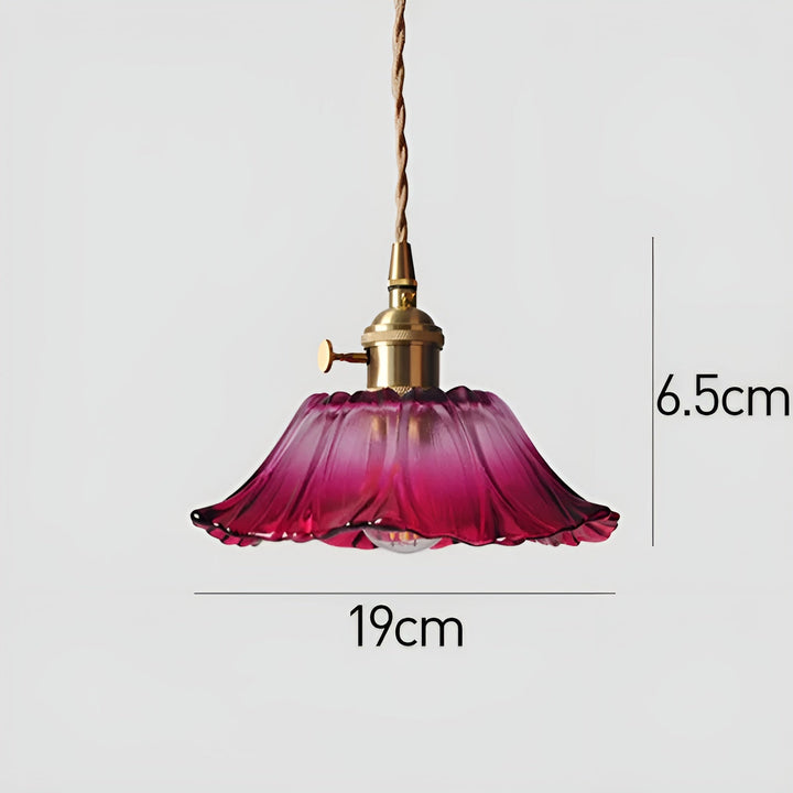 Hängelampe mit Blumenmotiv – Warmes Licht & stilvolles Design | Für Ihr Zuhause
