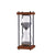 Kostenloser 60-Minuten Sanduhr – Kreatives Dekoratives Retro-Design in Schwarz | Metallrahmen mit kratzfester Basis | Karnz