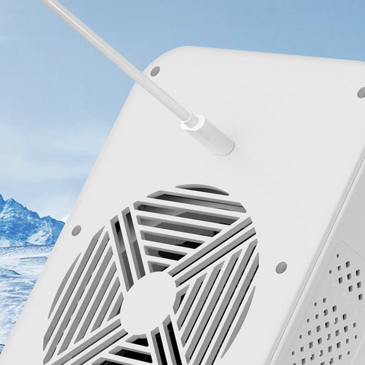 Tragbarer 3-in-1 Kühlventilator mit 2-Geschwindigkeitsnebel | Karnz