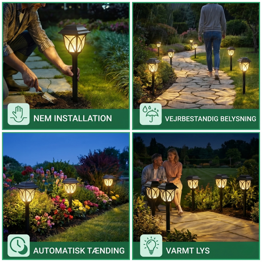 LumaPath Solarleuchte für Gartenwege | Karnz