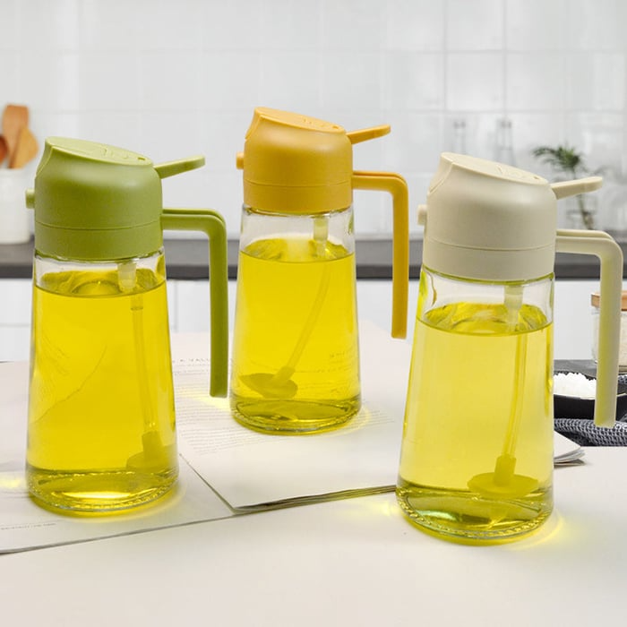 Doppelter Auslauf | 2 in 1 Glasöl-Diffusor & Spender | Karnz