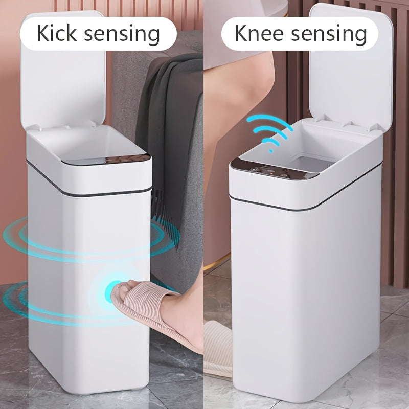 Set von 2 Smart Sensor Mülleimer – Berührungslos und kompakt (Schwarz) | Karnz