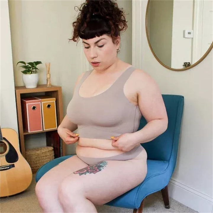 Karnz | Damen Ultra-Dünnes Plus Size Eis Seide Komfort-BH