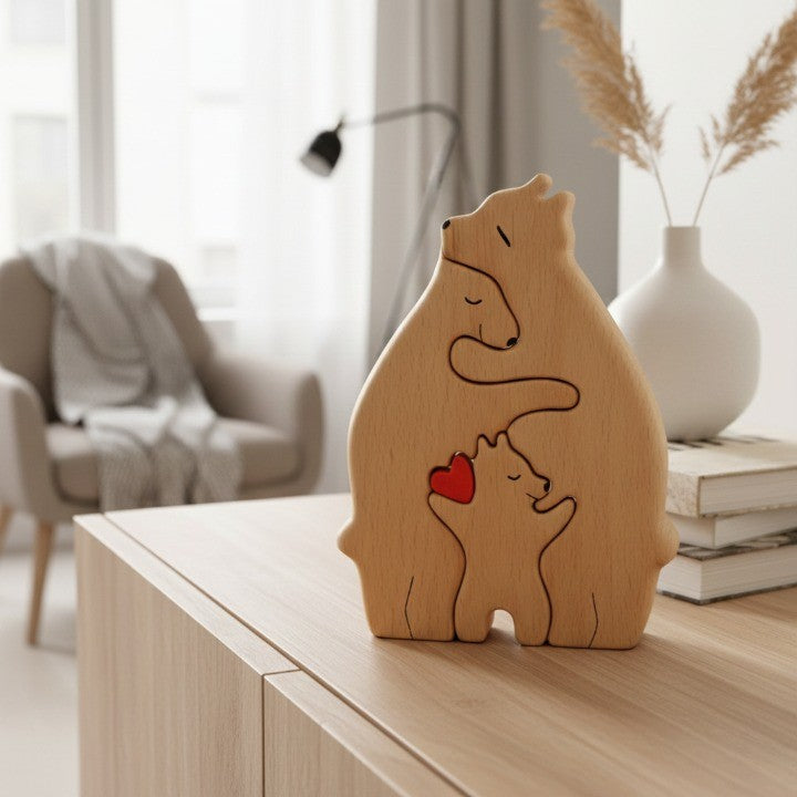Loving Bears Ineinandergreifendes Puzzle Deko