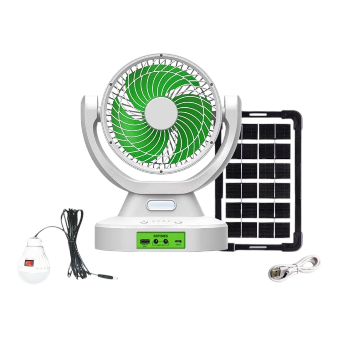 Solar Fan Mit Multifunktion Licht | Karnz