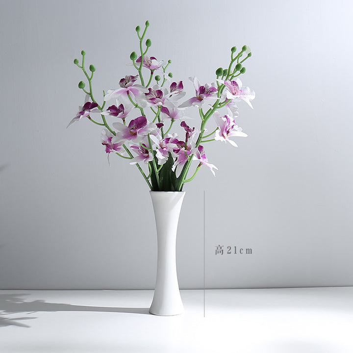 Elegante skulpturale Keramik-Blumenvasen