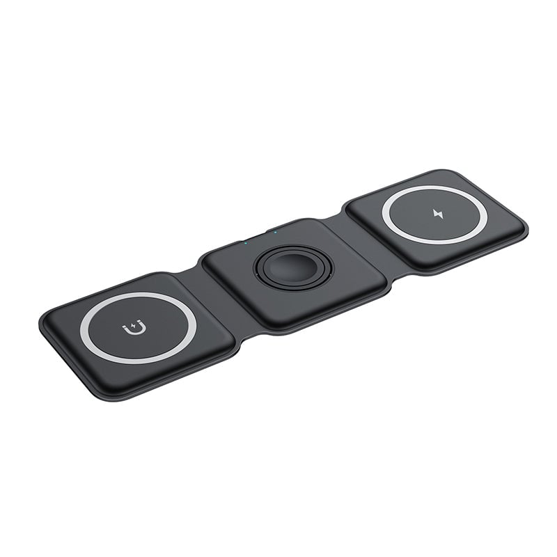 Neues faltbares 3-in-1-Wireless-Ladegerät