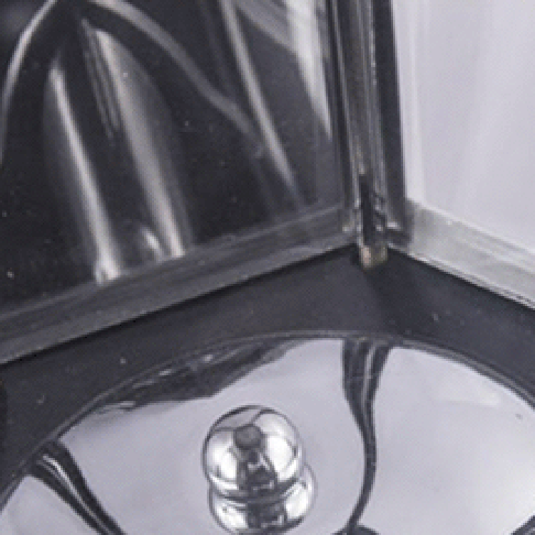 Traditionelle europäische Aluminium-Glas-LED-Solar-Wasserdichte Wandleuchte für den Außenbereich | Karnz