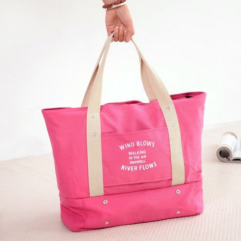 Stylische Allzweck-Leinen-Tasche Karnz