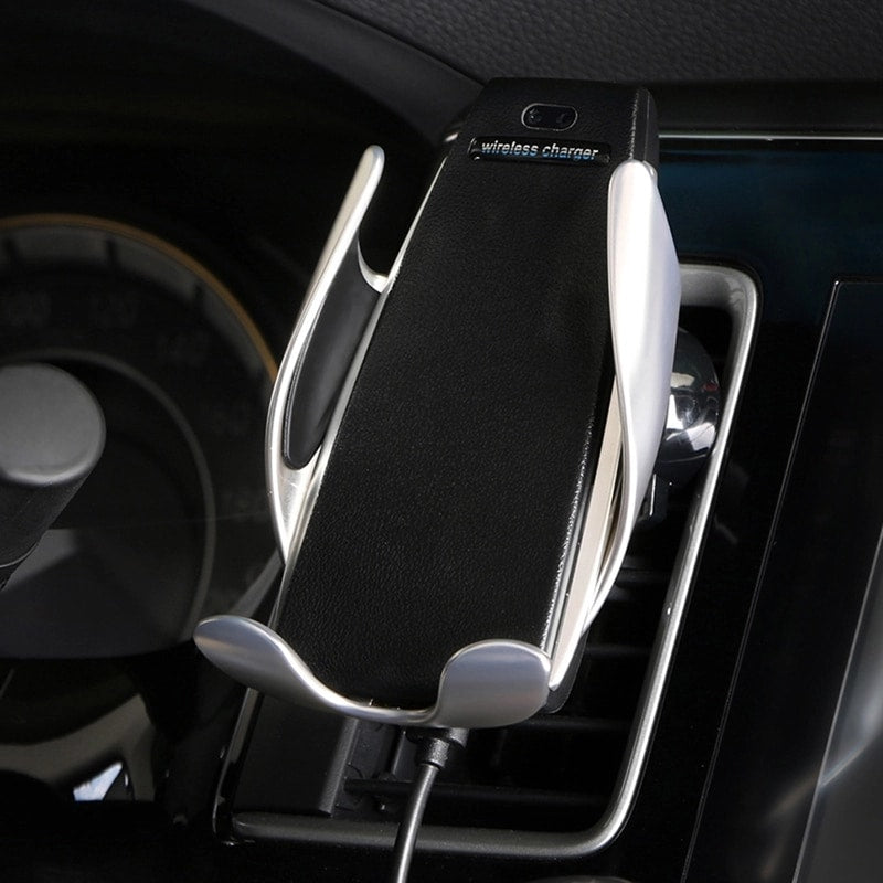 Drahtloses automatisches mobiles Ladegerät und Halterung für das Auto | Karnz