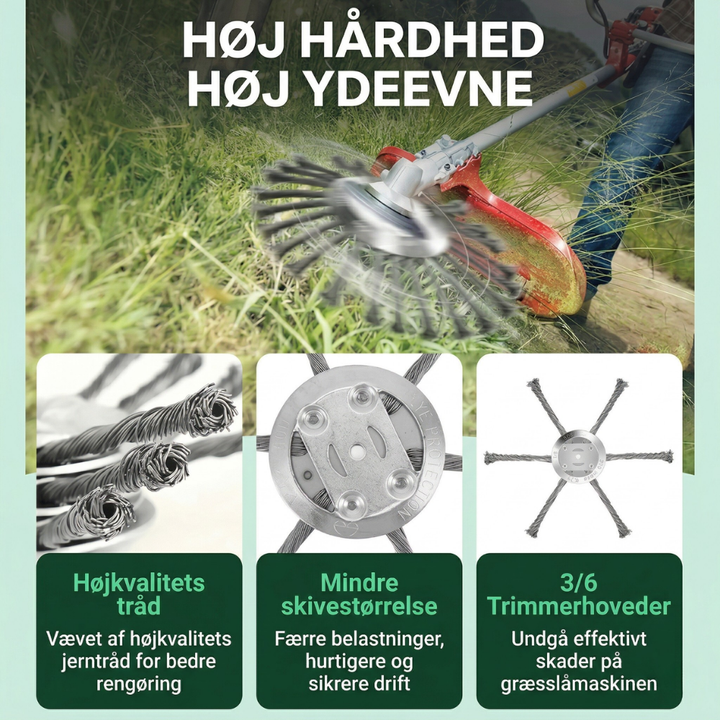 CutForge™ Trimmer-Ersatzkopf aus Stahldraht | Karnz