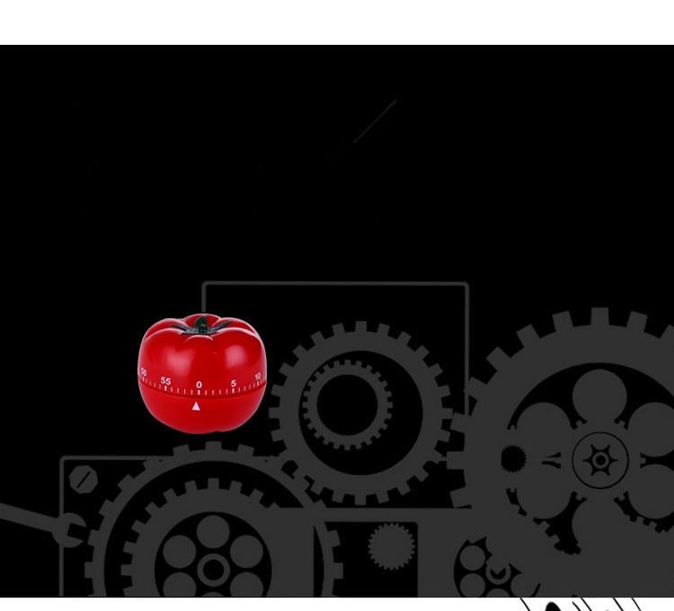 360 Grad Tomatenförmiger Mechanischer Timer | Karnz