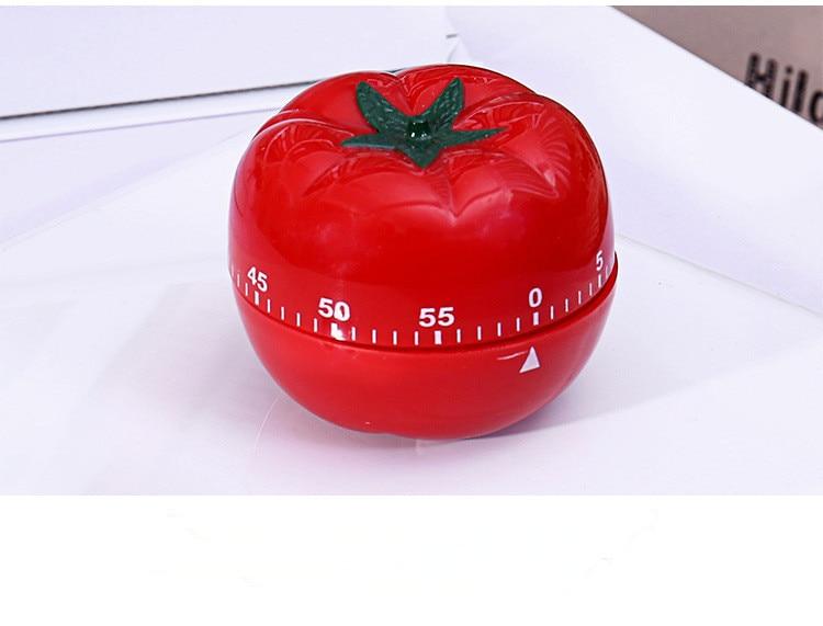 360 Grad Tomatenförmiger Mechanischer Timer | Karnz
