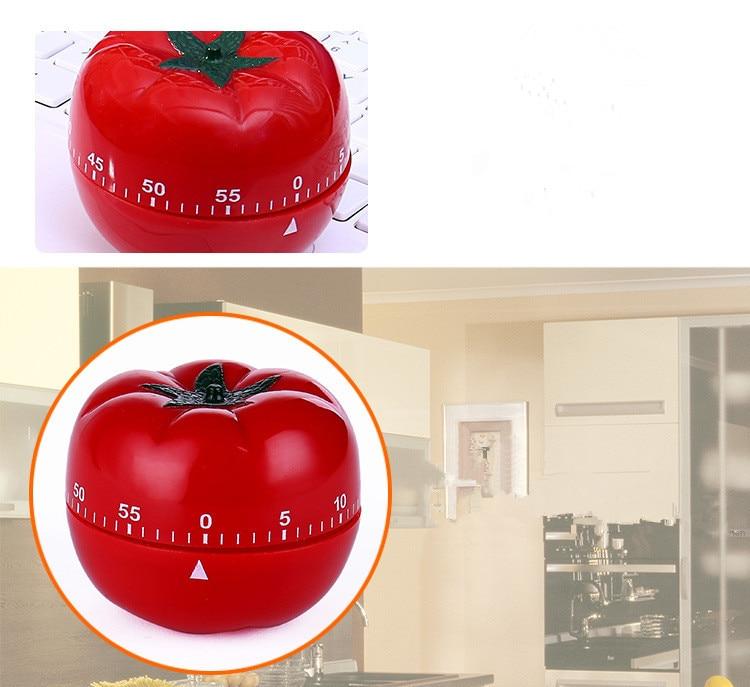 360 Grad Tomatenförmiger Mechanischer Timer | Karnz