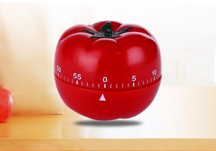 360 Grad Tomatenförmiger Mechanischer Timer | Karnz