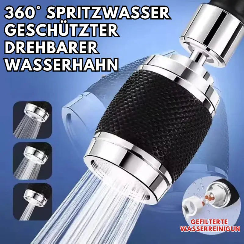 Wasserhahnaufsatz | 360° drehbar | Spritzschutz