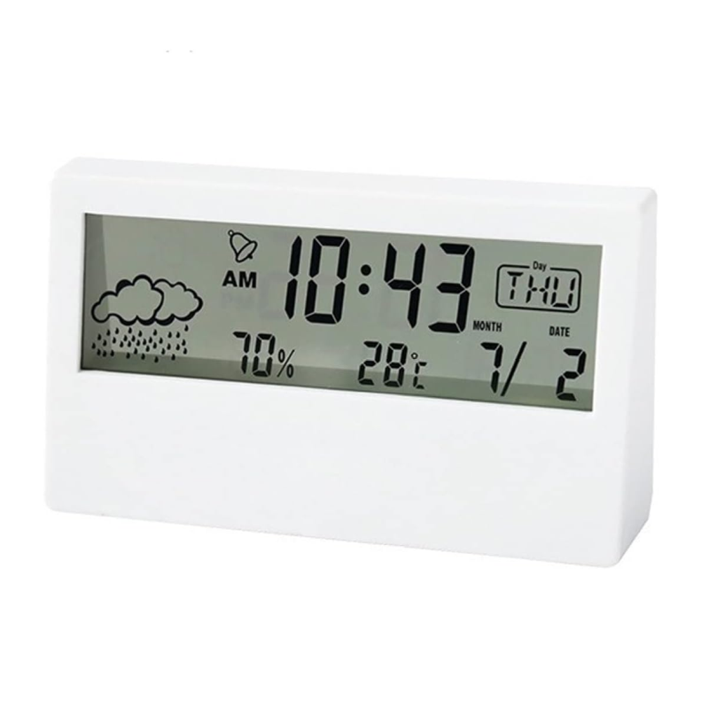 Minimalistische Digitaluhr
