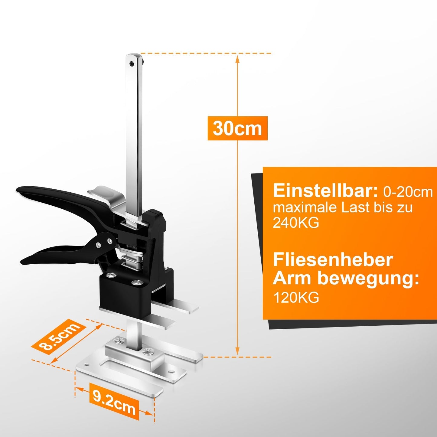 2 Stück Arm Handwerkzeugheber | Karnz