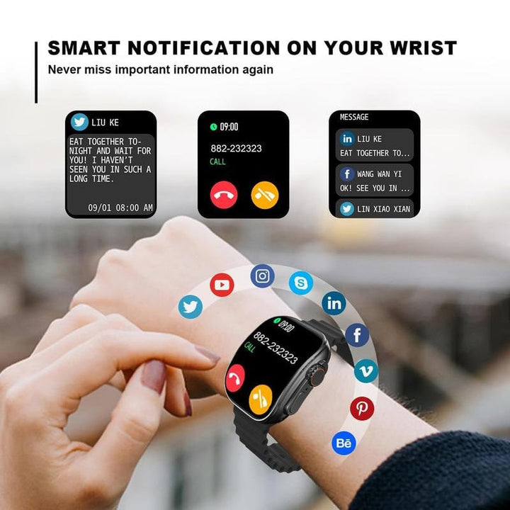 Neue multifunktionale Smartwatch für Damen und Herren (2025)