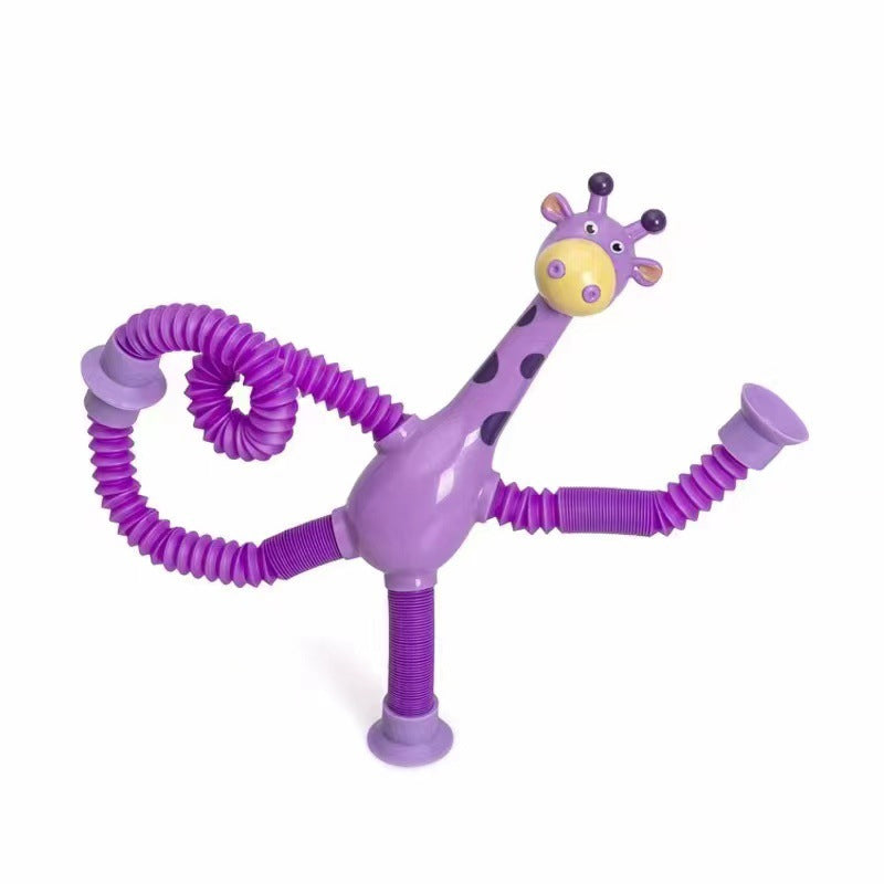 Teleskopische Saugnapf Giraffe Spielzeug | Karnz