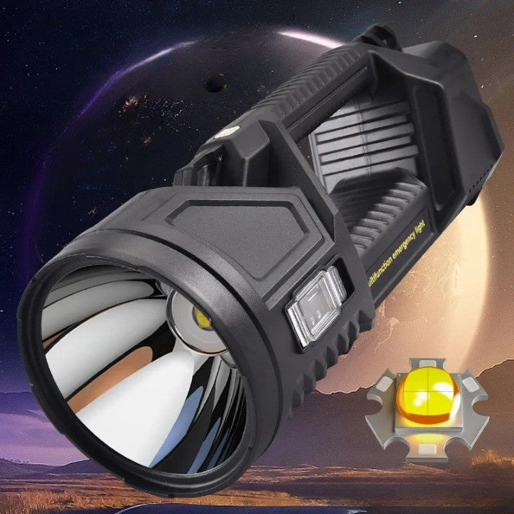 Solar Hochleistungs-Multifunktions-Taschenlampe | Karnz
