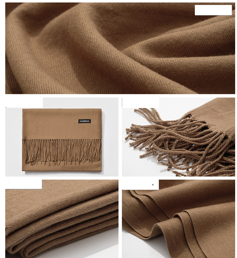 Neuer Damen Winter Schal Monochrome Auswahl Warmer Klassischer Schal