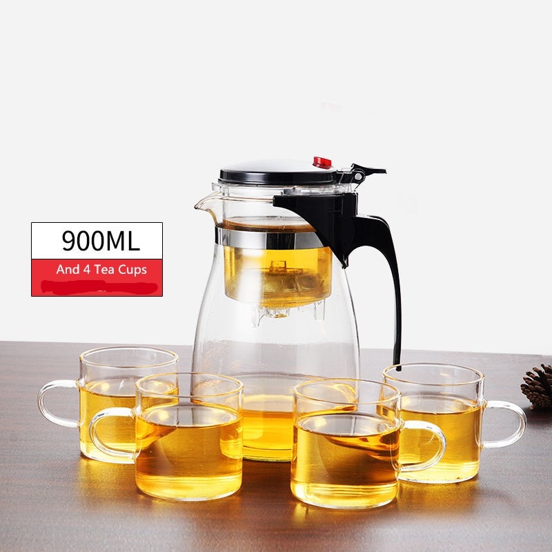 Karnz | TeaTime hitzebeständige Glas Teekanne