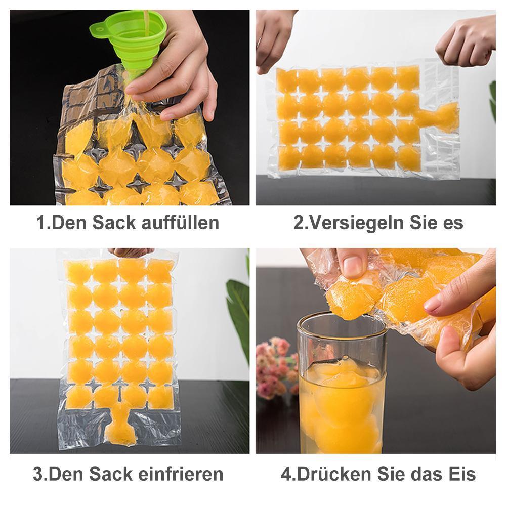 Selbstverschließender Eiswürfelschalenbeutel | Karnz