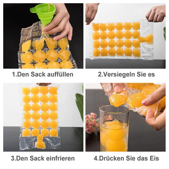 Selbstdichtender Eiswürfelform Sack | Karnz