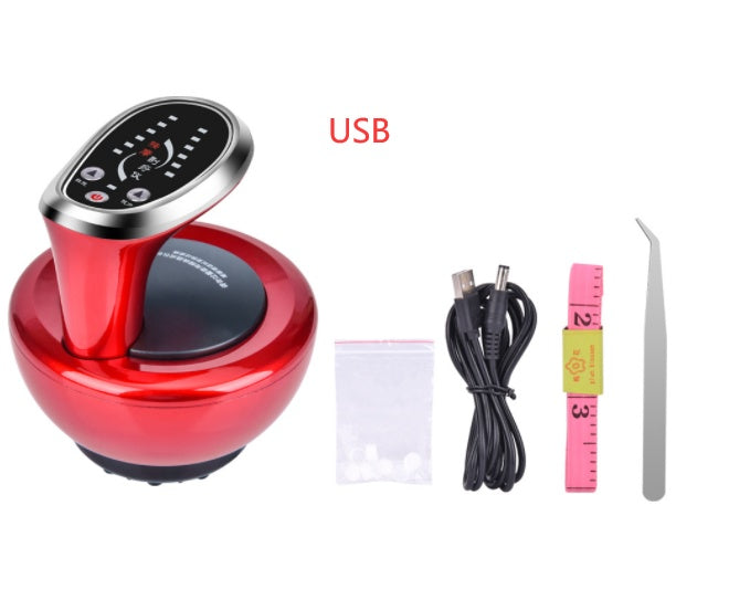 Wireless Gua Sha Vakuum-Saugmassage, negative Druck-Magnettherapie. | Karnz