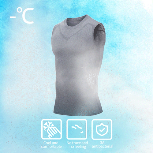 Ärmelloses Shirt mit Ionenformung – Neue Version 2025