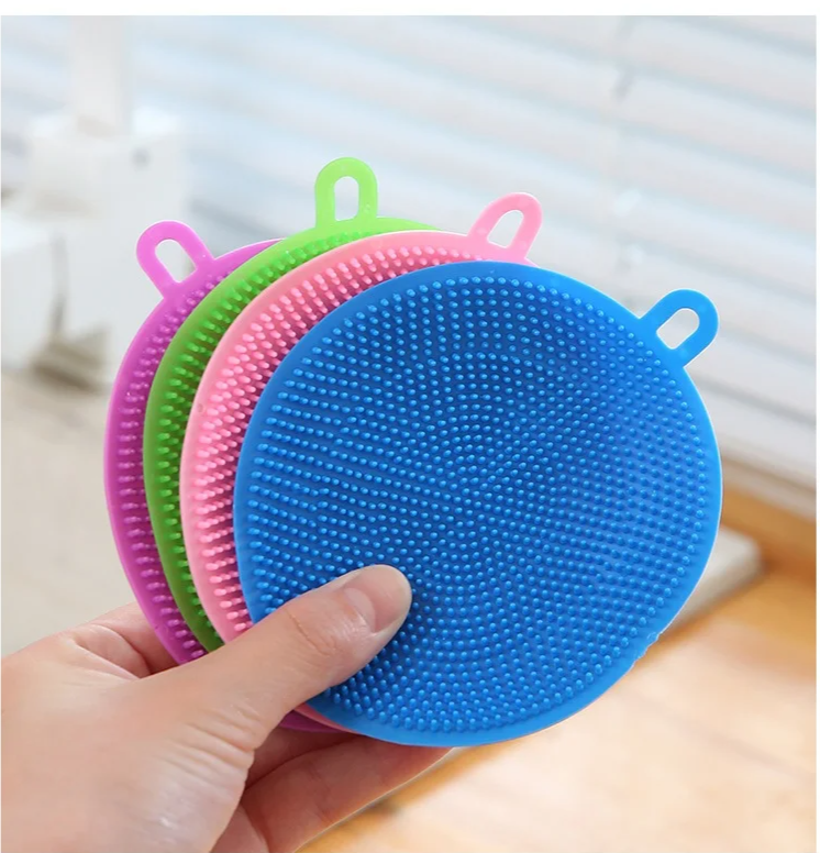 CleanFlex – Silikon Geschirr Bürste & Multifunktionale Küchen Scrubber Pad Karnz