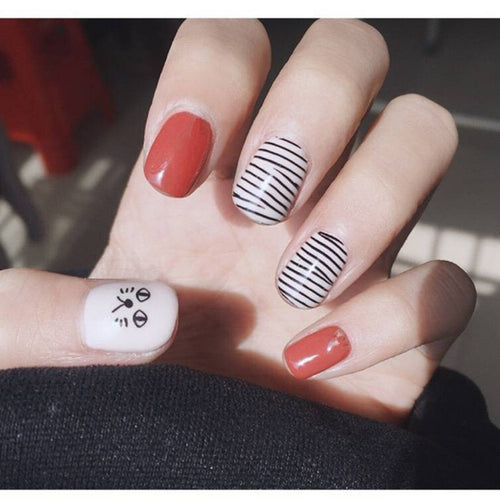 Verspielt Nagelkunst Tipps Set