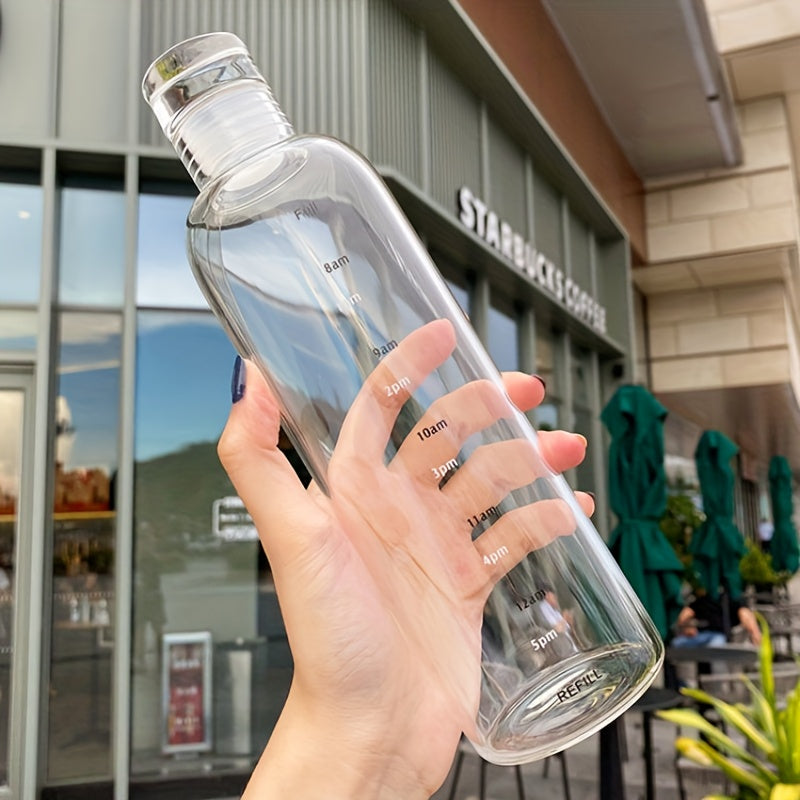 Trinkflasche mit Zeitmarkierungen 500/700 ml | Karnz