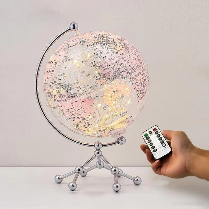 Golden Sail Weltkarte Dekor LED Licht | Karnz