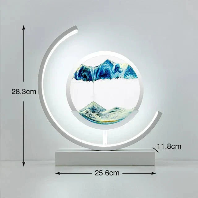 LED-Lampe 3D Luxus Strahlende Atmosphäre Einzigartiges Design | Karnz