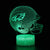 Philadelphia Eagles Footballhelm 3D Optische Täuschungslampe