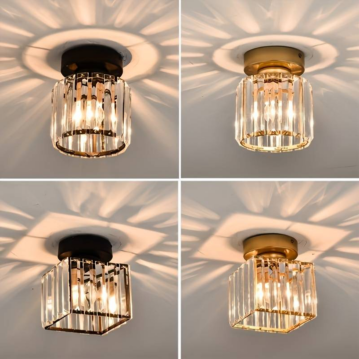 Moderne Kristall Deckenlampe - CrystalGlow | Karnz