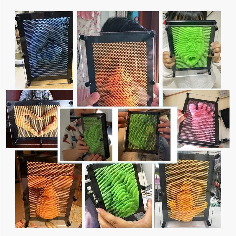 3D Pin Art Eindrucksbrett | Karnz