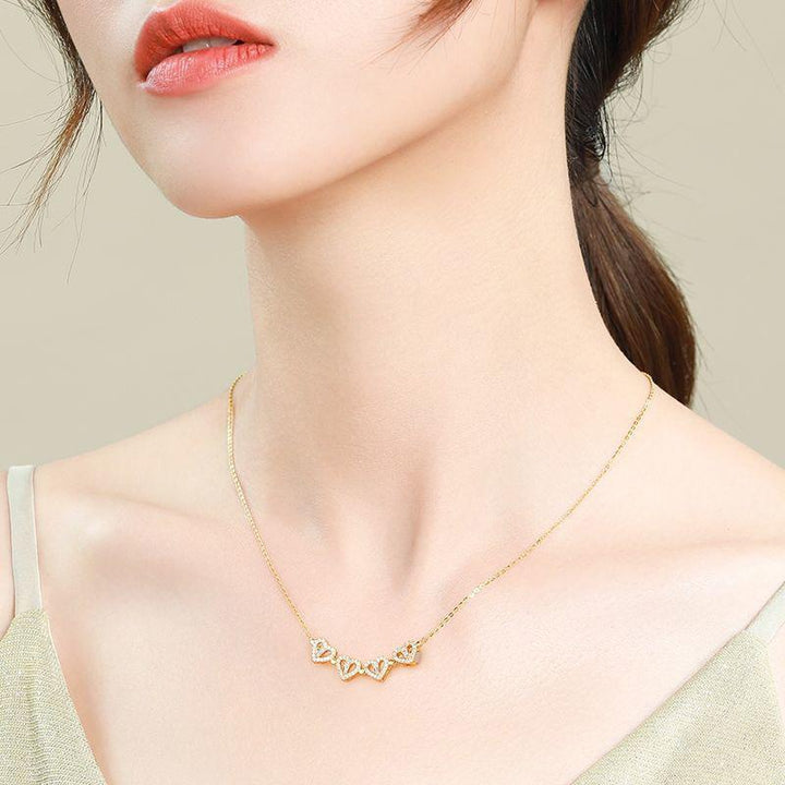 Hollow Four-Leaf Clover Necklace | Karnz