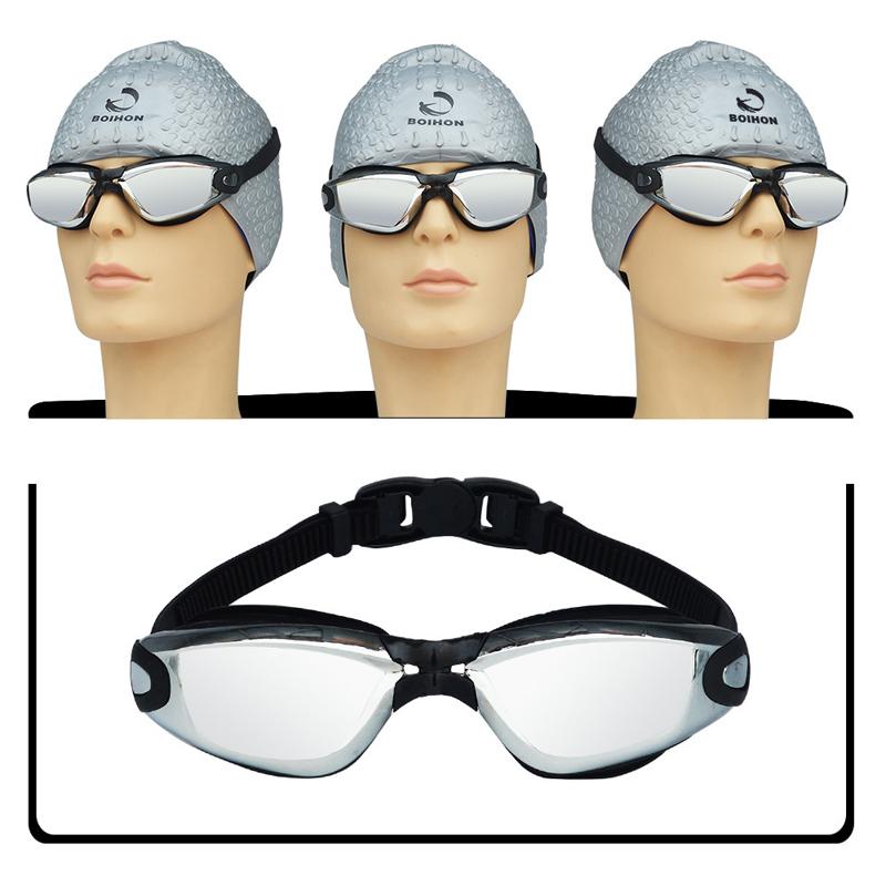Karnz | Keine undichte Anti-Nebel-UV-Schutz Triathlon-Schwimmbrille